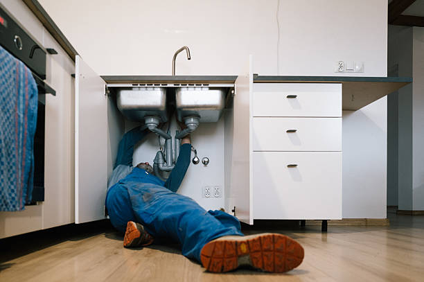 Professional Drain Cleaning technician working in Inverness, FL